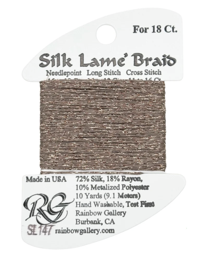 SILK LAME BRD SL147-TAUPE