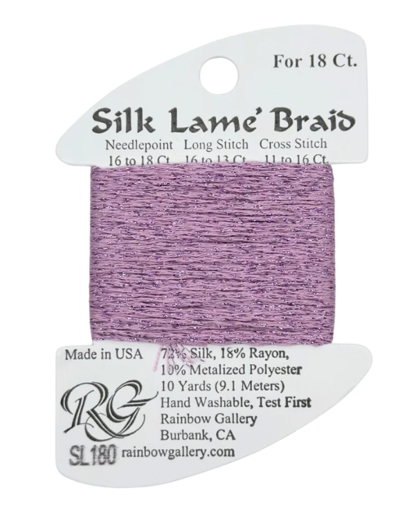 SILK LAME BRD SL180-LLAC CHFFN