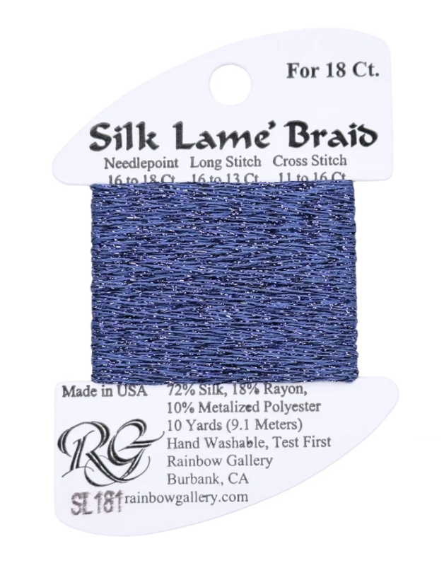 SILK LAME BRD SL181-HYDRANGEA