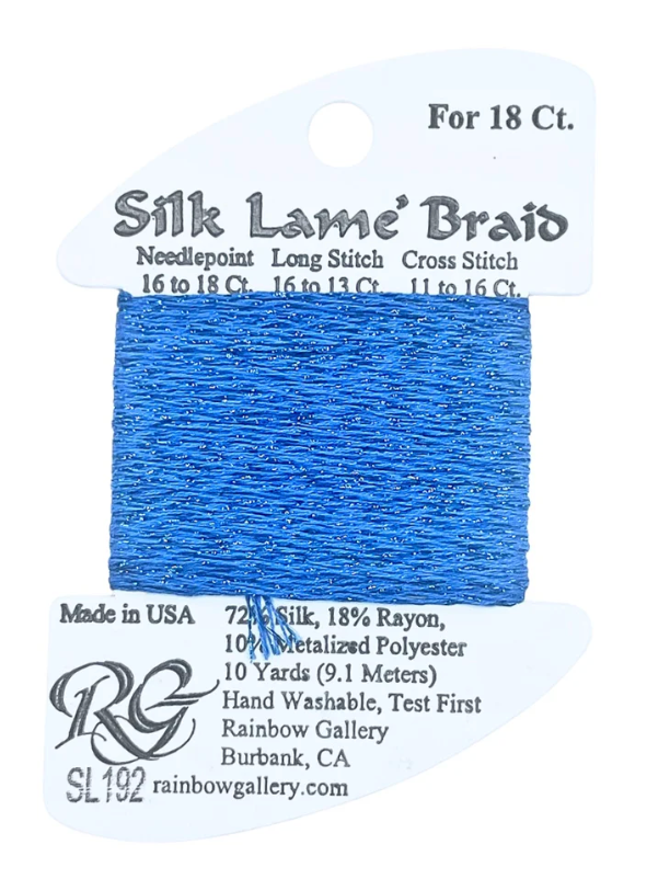 SILK LAME BRD SL192-BLUEBIRD