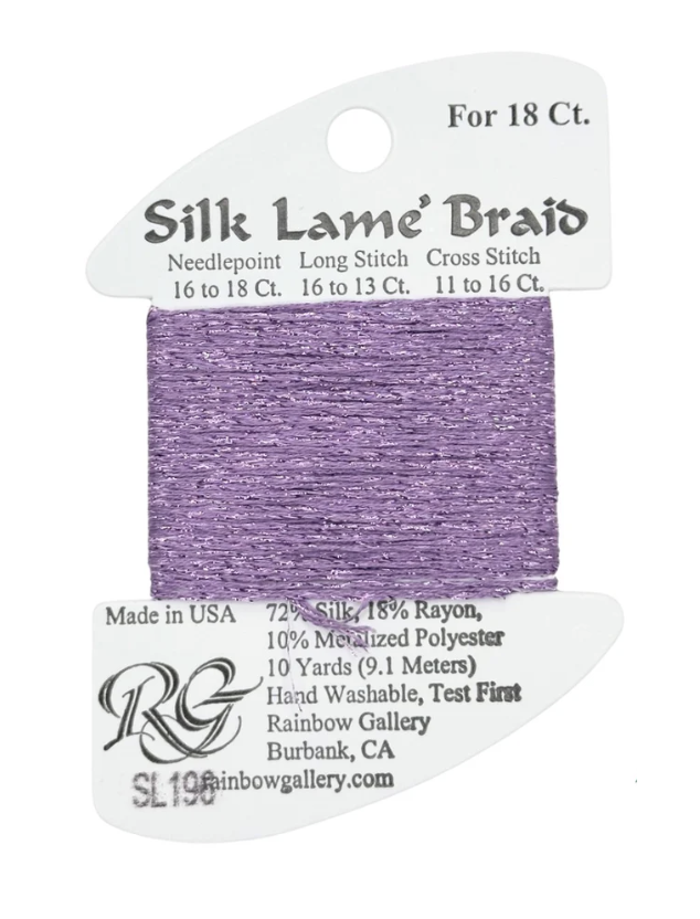 SILK LAME BRD SL196-ORCH MIST