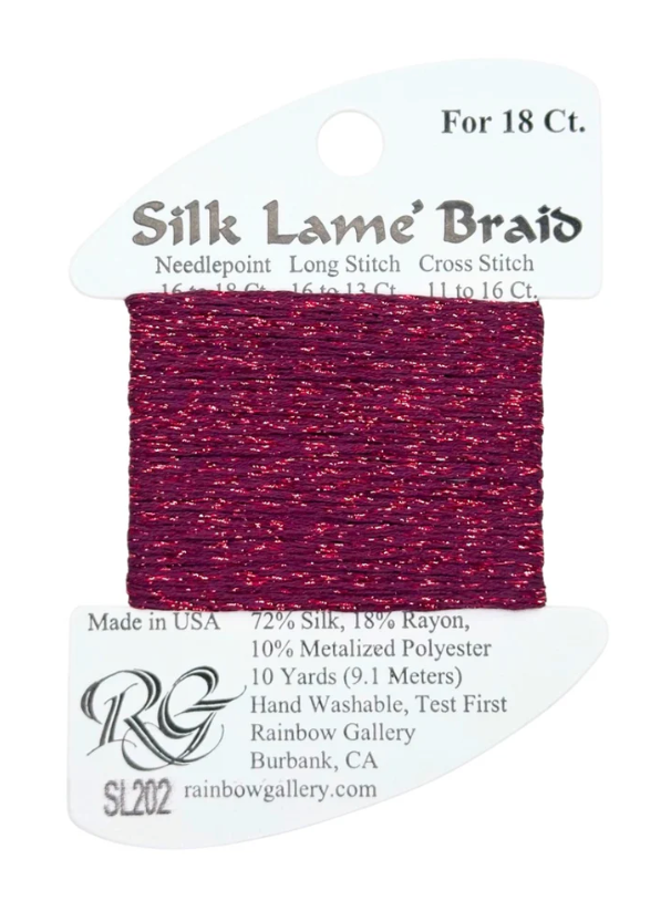SILK LAME SL202-WILD PLUM