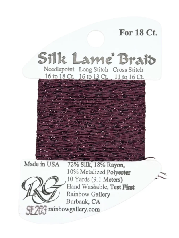 SILK LAME SL203-MAGENTA PURPLE