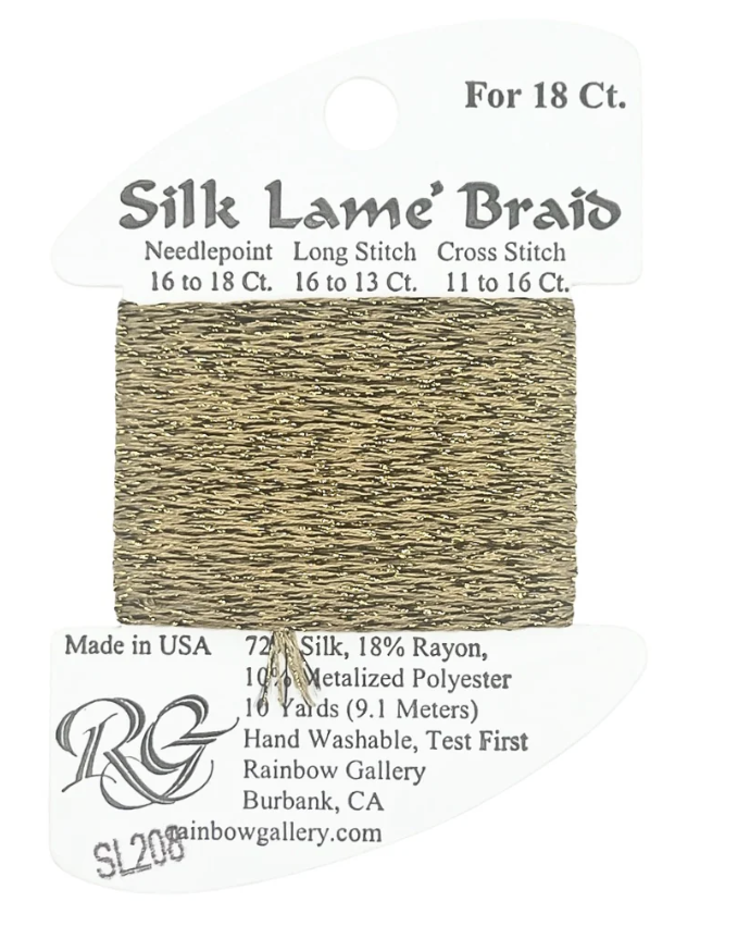 SILK LAME SL208-ANTIQUE BRONZE