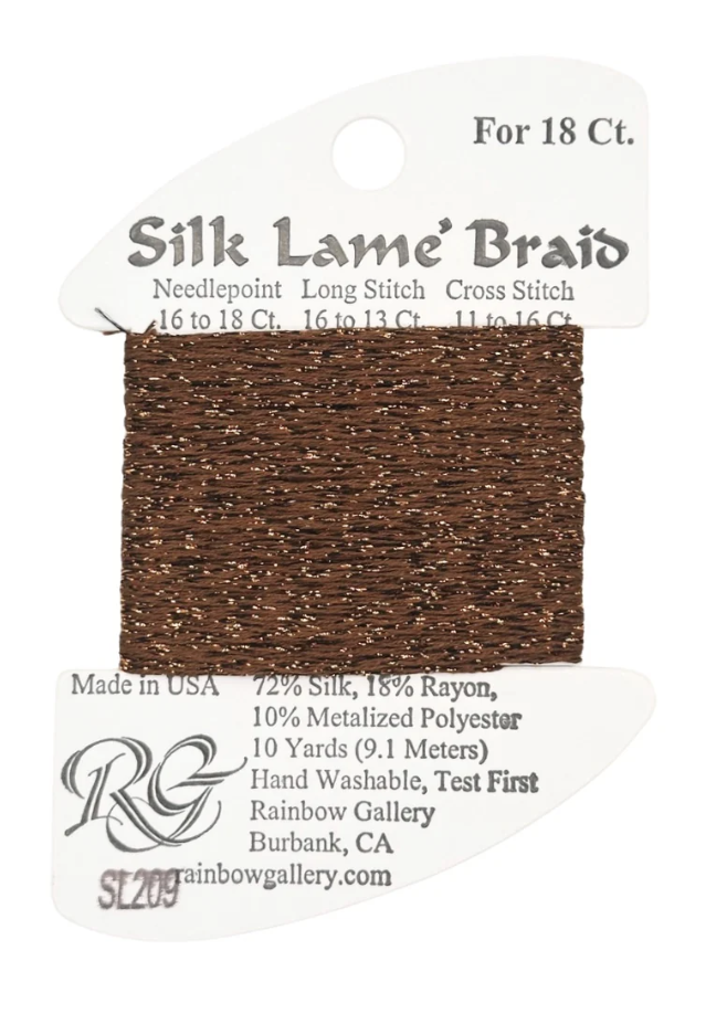 SILK LAME SL209-GINGER BREAD