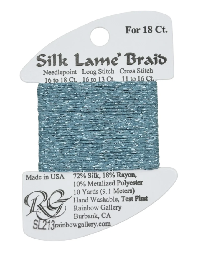 SILK LAME SL213-DST TURQUOISE