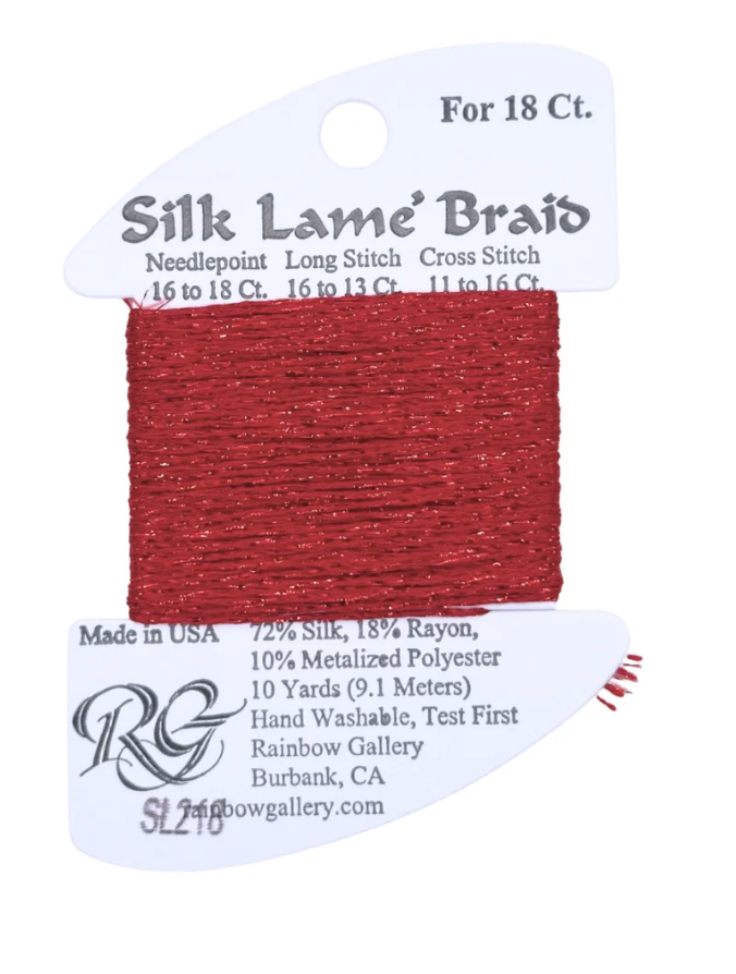SILK LAME SL218-CORVETTE RED