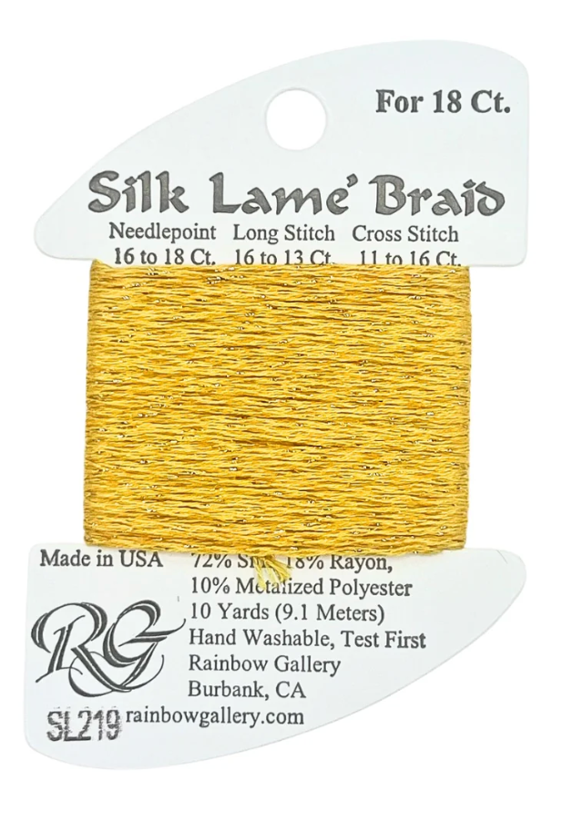 SILK LAME SL219-SUNSET GOLD