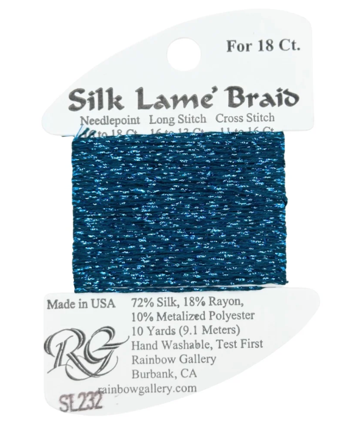 SILK LAME SL232-MAUI BLUE
