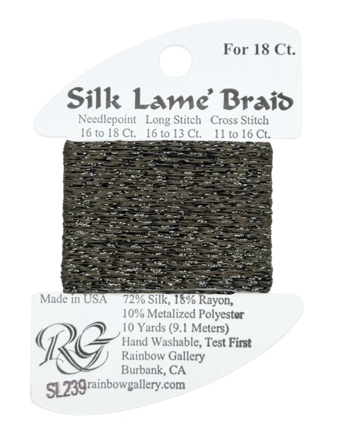 SILK LAME SL239-STONY FIELDS