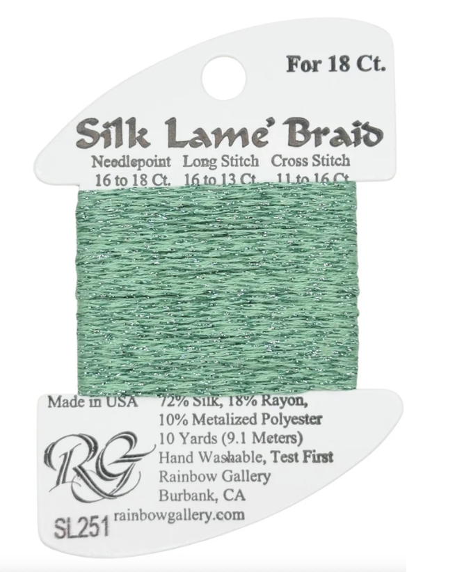 SILK LAME SL251-PEPPERMINT PAT