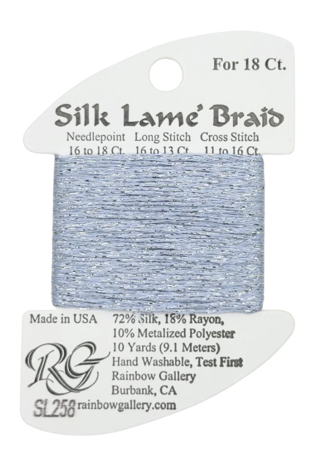 SILK LAME BRD SL258-GENTLE GRA