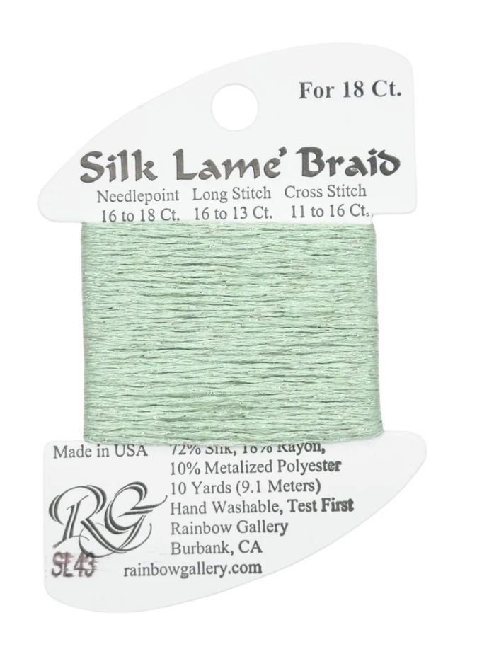 SILK LAME BRD SL43-LITE MINT