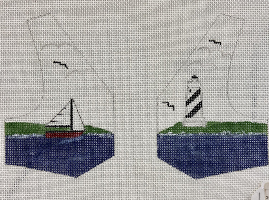 Sailing Lighthouse Doll Vest