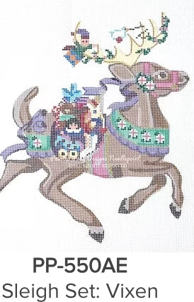 Sleigh Set: Vixen with Stitch Guide