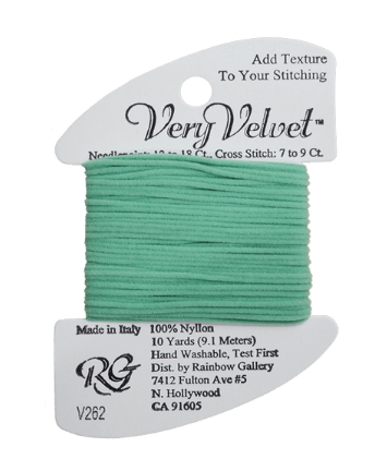 VERY VELVET V262-GREEN AQUA