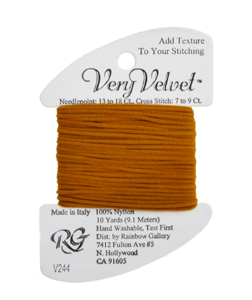 VERY VELVET V244-LT GOLD BROWN