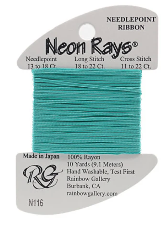 NEON RAYS N116-DARK SEAFOAM