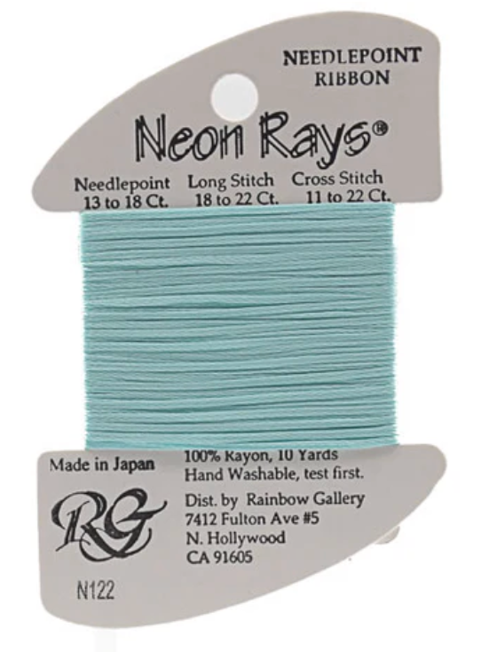 NEON RAYS N122-AQUAMARINE