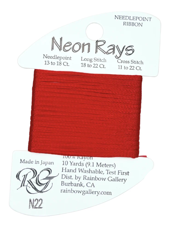 NEON RAYS N22-CRIMSON - The Black Sheep Shop