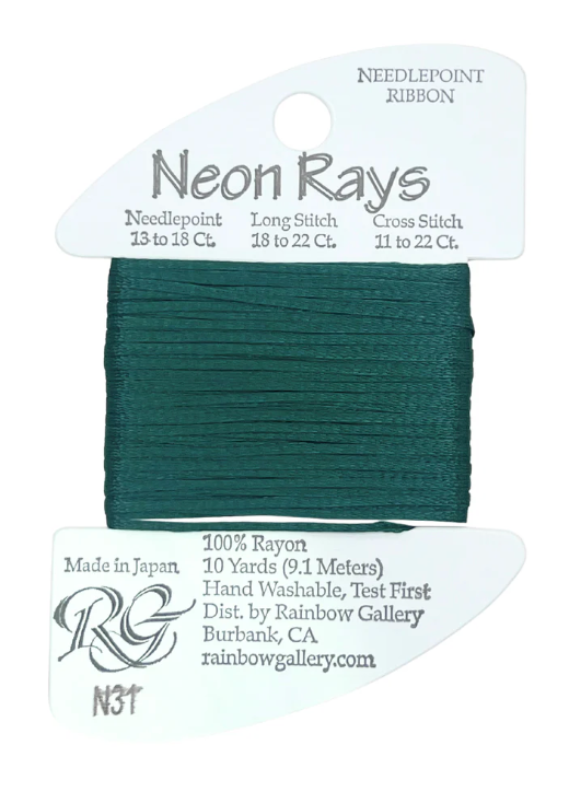 NEON RAYS N31-FOREST GREEN