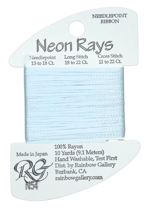 NEON RAYS N54-PALE BLUE