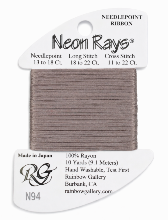 NEON RAYS N94-GRAY THREAD