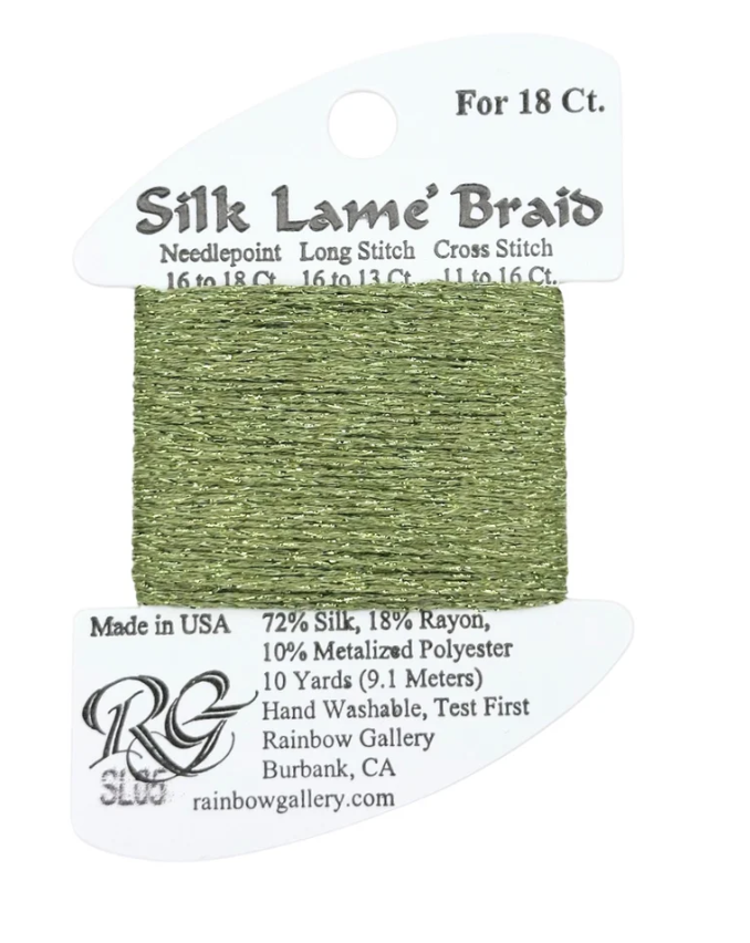 SILK LAME BRD SL05-AVOCADO
