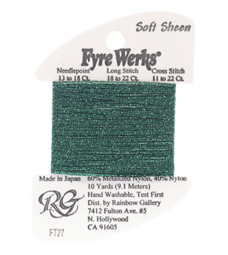 FYRE WERKS FT27-TREE GREEN