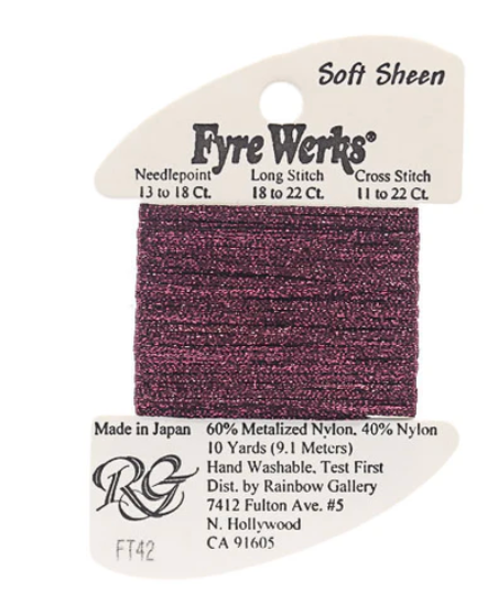 FYRE WERKS FT42-PLUM