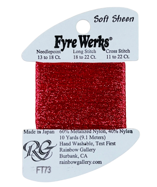 FYRE WERKS FT73-CHRISTMAS RED