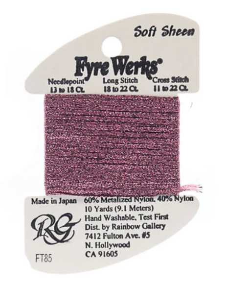 FYRE WERKS FT85-CASHMERE ROSE