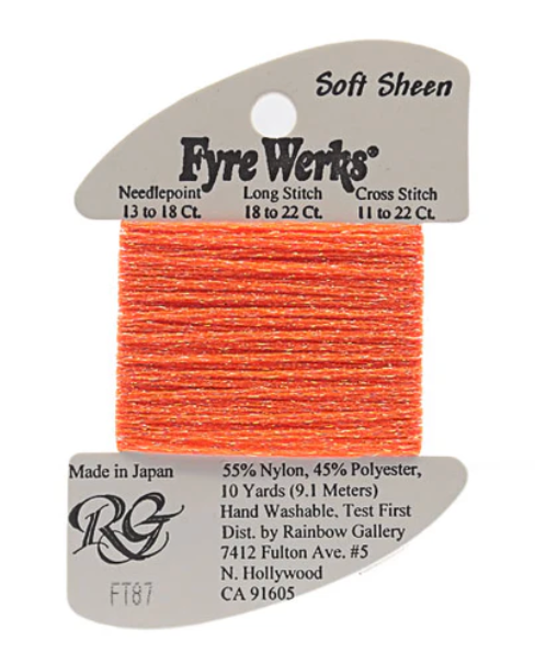 FYRE WERKS FT87-VIBRANT ORANGE