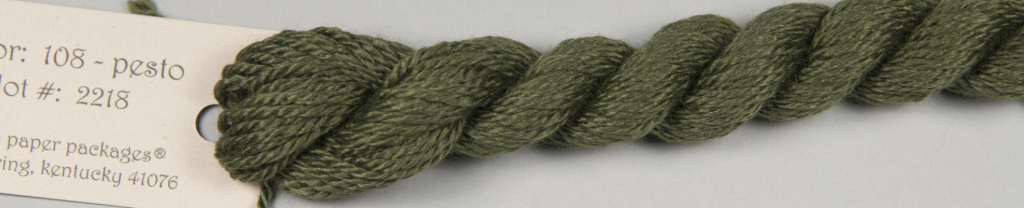 Silk & Ivory - S 108 Pesto