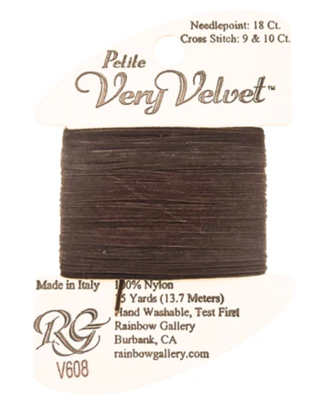 PETITE VERY VELVET V608-DARK BROWN
