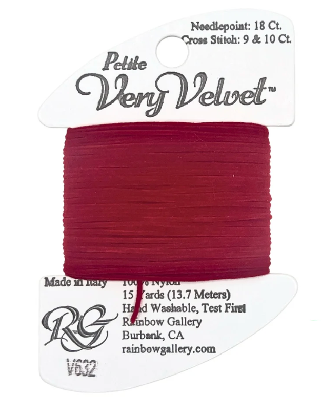 PETITE VERY VELVET V632-BRITE RED