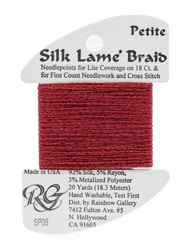 PETITE SILK LM-BRD SP09-DARK RED