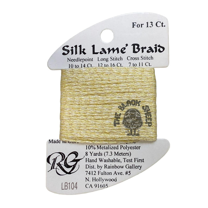 Silk Lame' Braid LB104