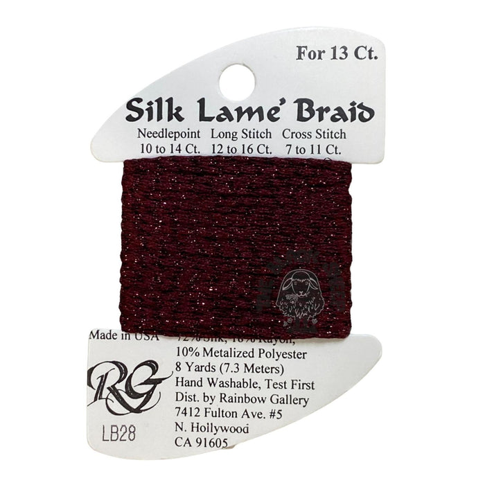 Silk Lame' Braid LB28