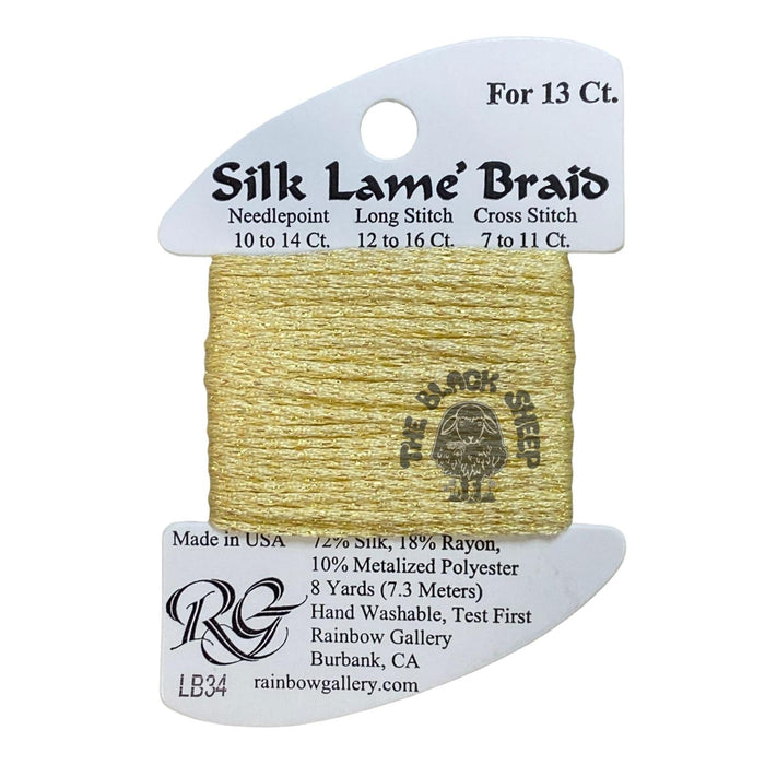 Silk Lame Braid LB34