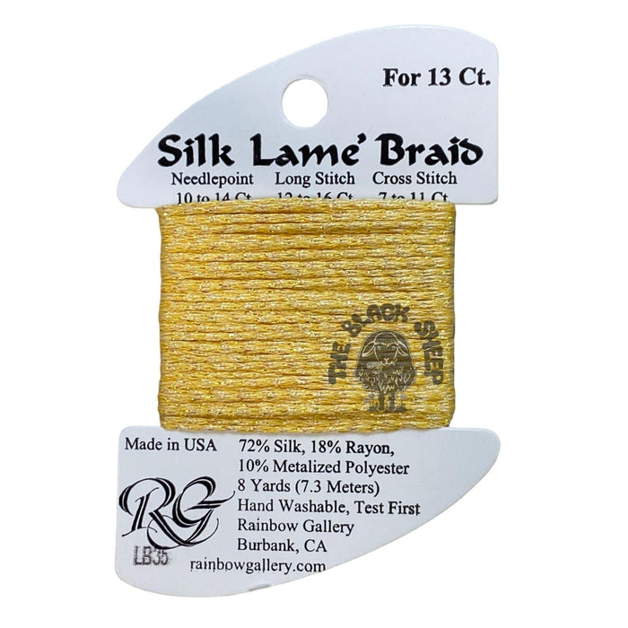 Silk Lame' Braid LB35