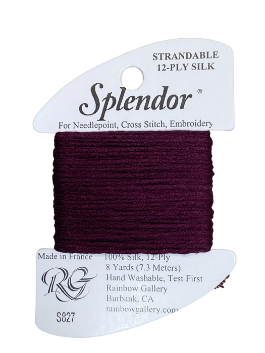 Splendor 827 Dark Burgundy