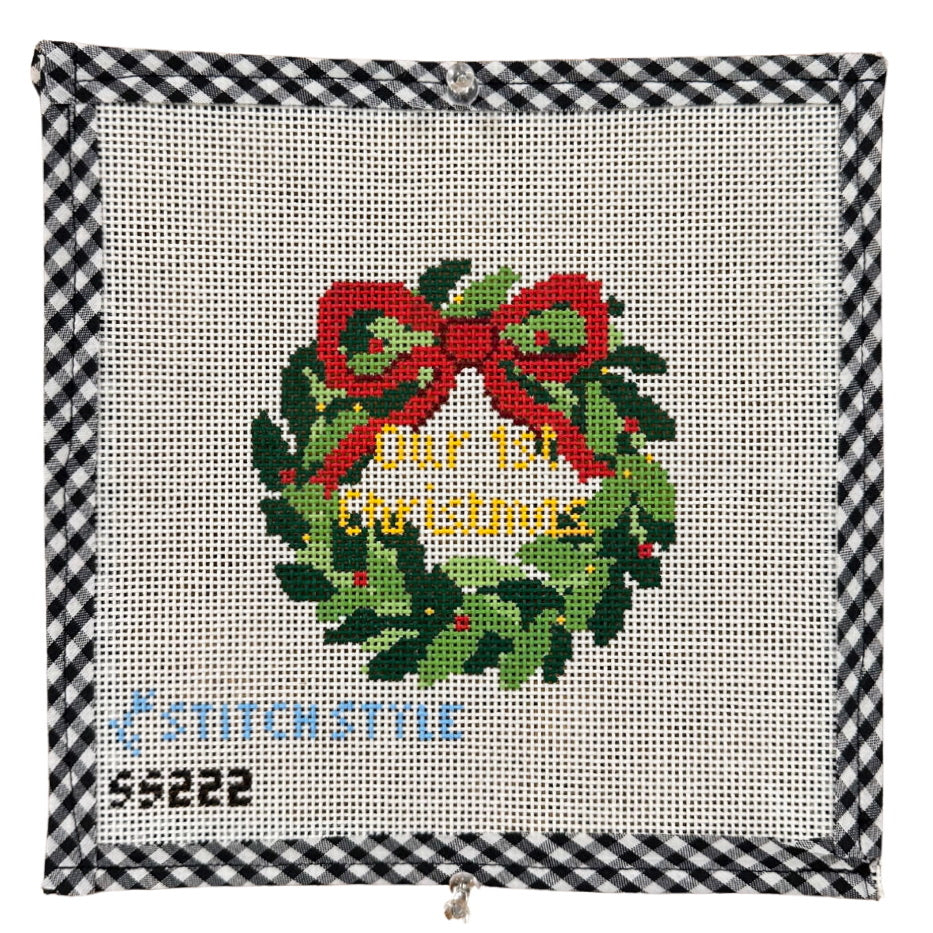 Our First Christmas Wreath