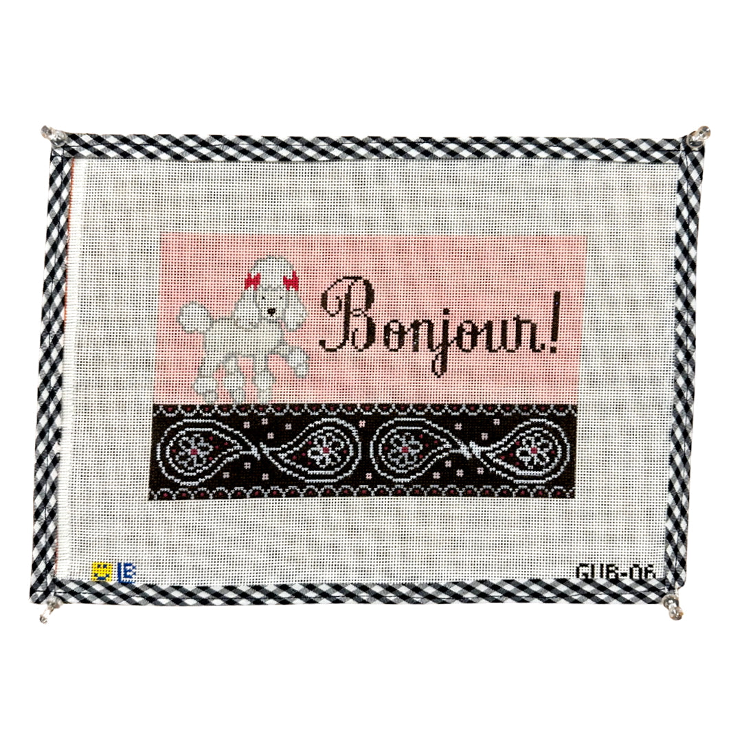 French Poodle Bonjour