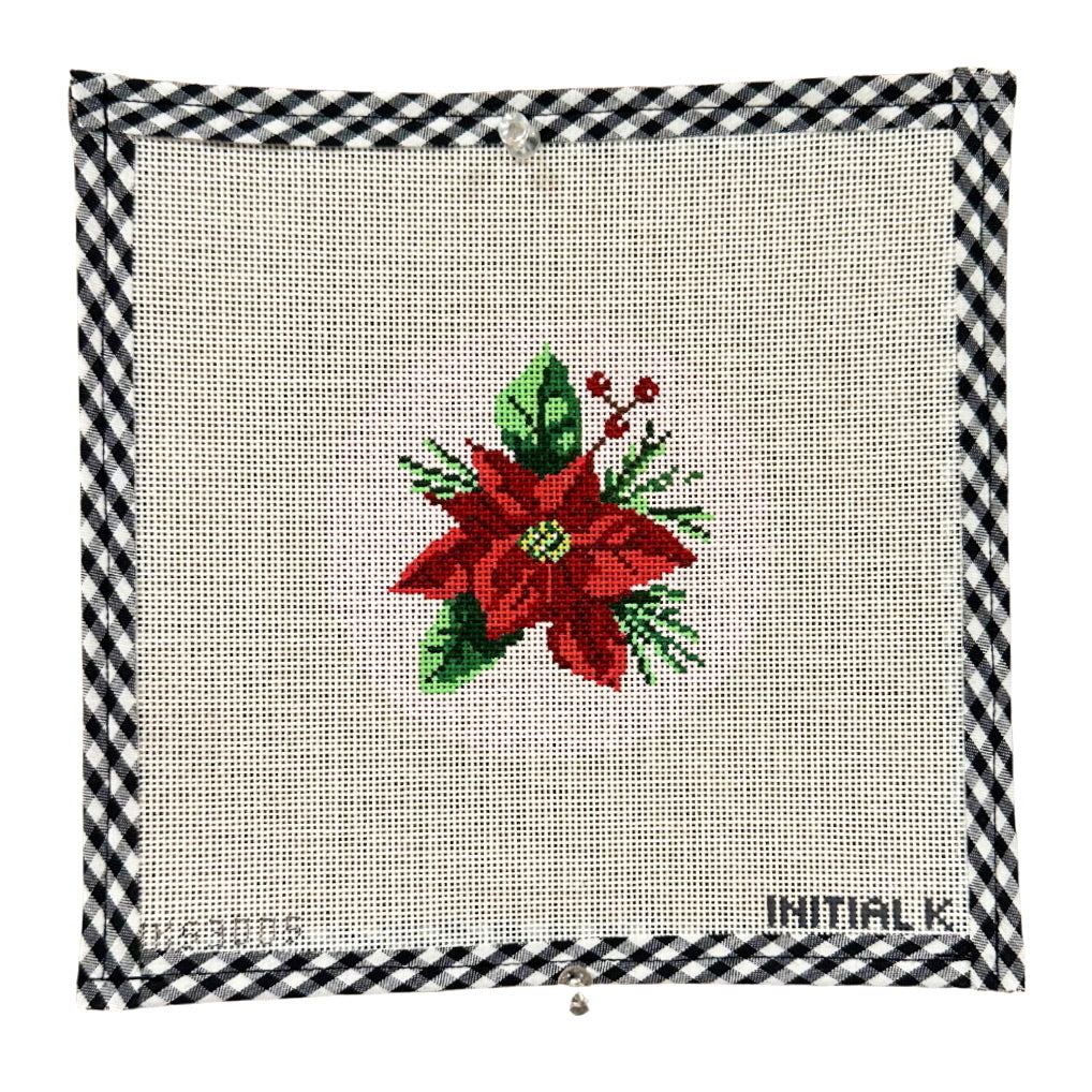 Pink Poinsettia Ornament