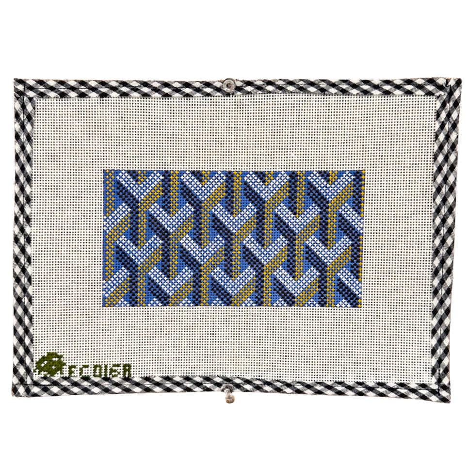 Goyard Blue Clutch Insert