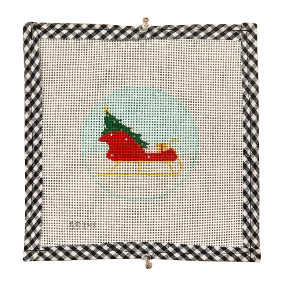 Santa's Sleigh Ornament