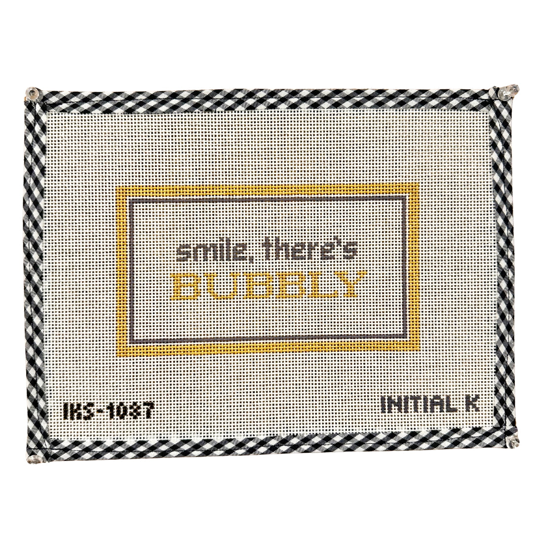 Smile, there's bubbly