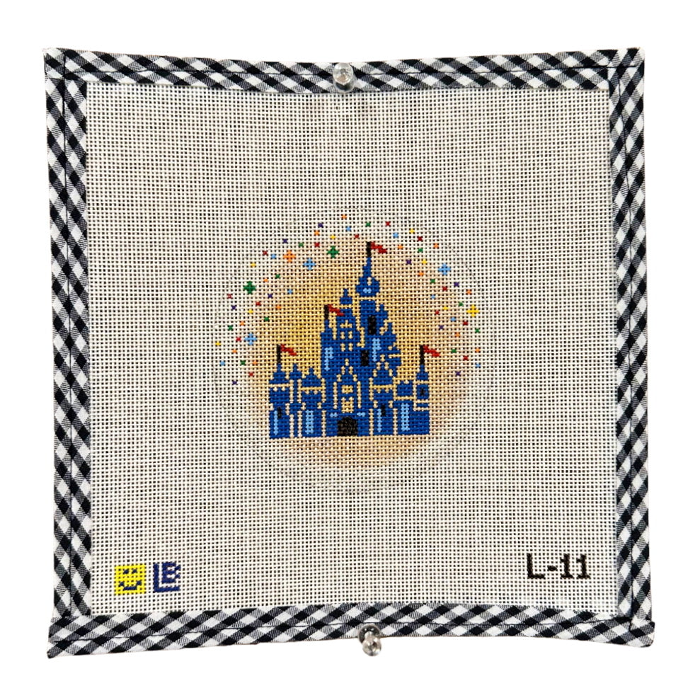 Gold Castle Ornament