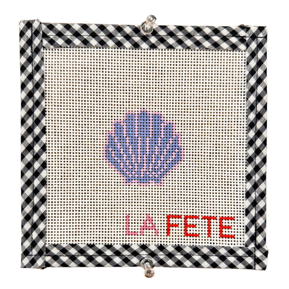 Glitter Seashell Charm